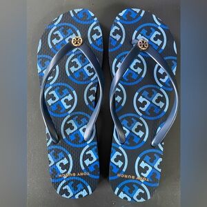 Tory Burch Thin Flip Flop Flat
Sandals Tory Navy Brand New Discontinued